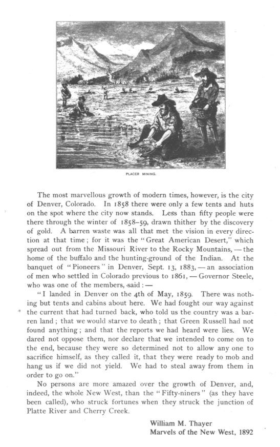 The City of Denver, 1888: an early history of "The Queen City of the Plains". vist0006r